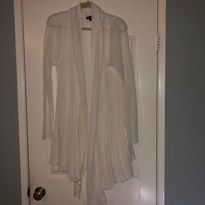 Torrid - White knit cardigan